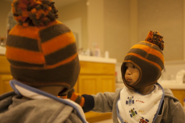 2010.12.15 - Looking in the mirror
