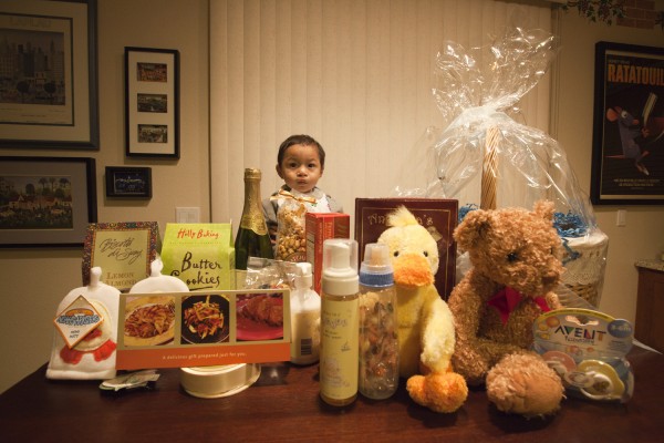 2010.12.19 - Opened Gift Basket