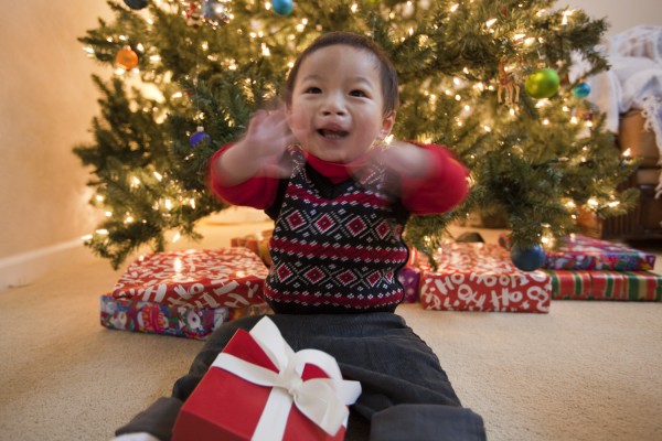 2010.12.25 - Happy with my present