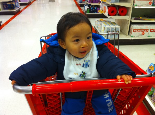 2011.1.29 - Having fun at Target