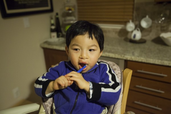2012.2.16 - Brushing Teeth